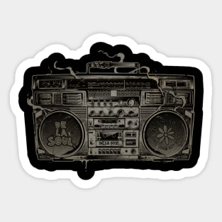 Dela The Radio Soul Sticker